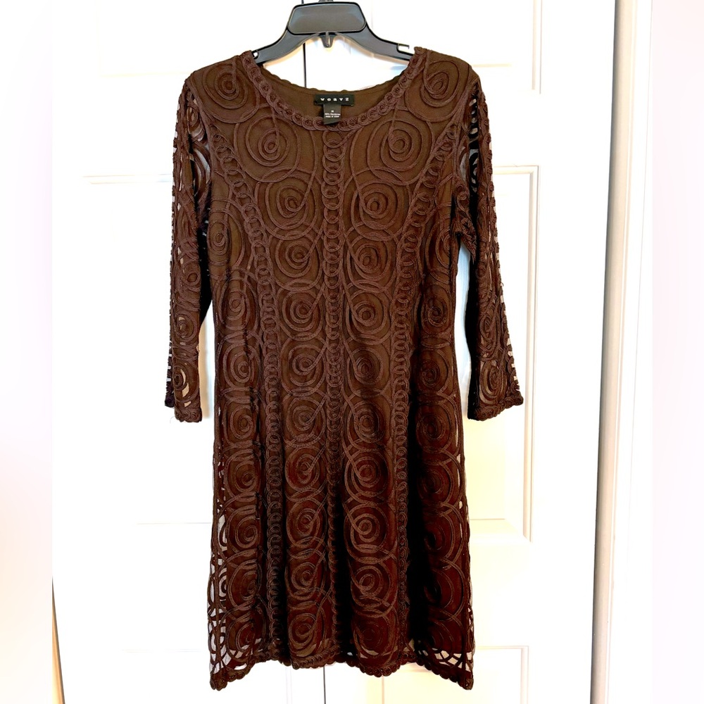Perfect Brown lace dress
